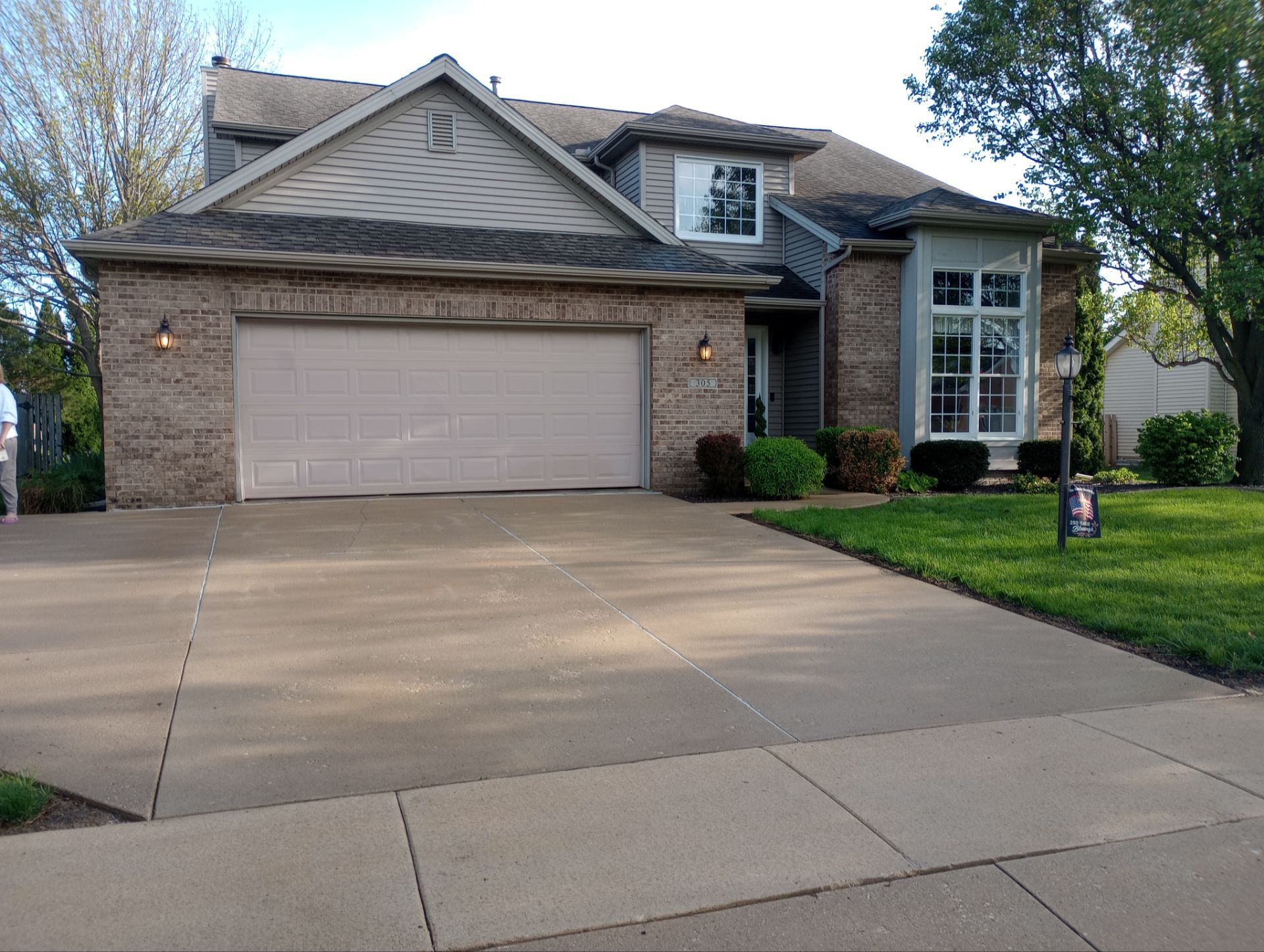 Recent Pressure's On exterior cleaning project