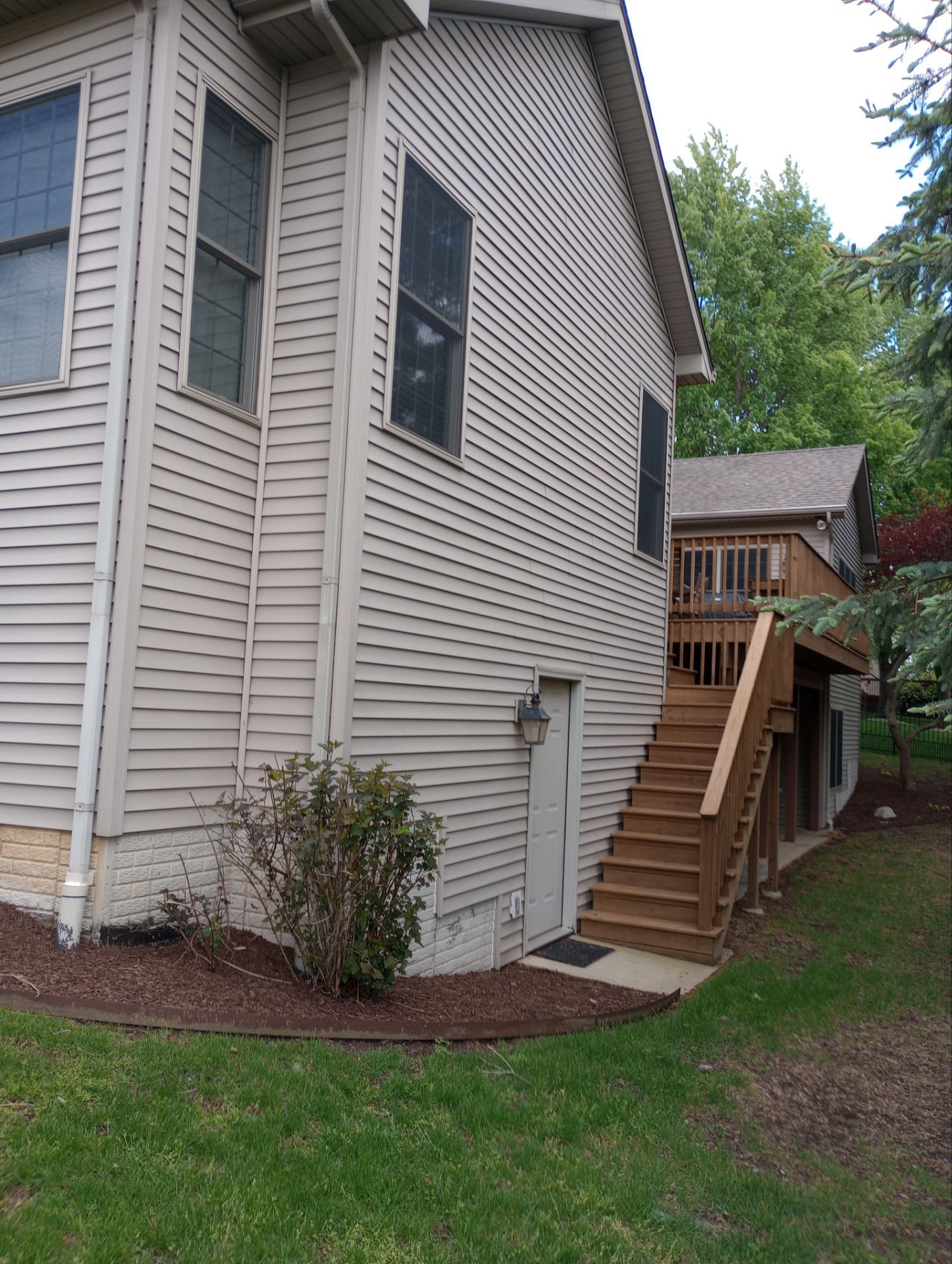 Recent Pressure's On exterior cleaning detail photo